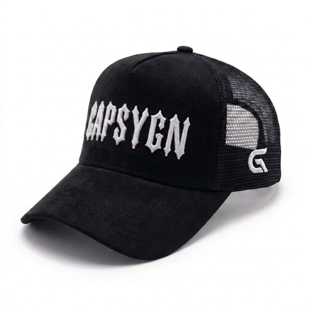 CAPSYGN CAP BLACK