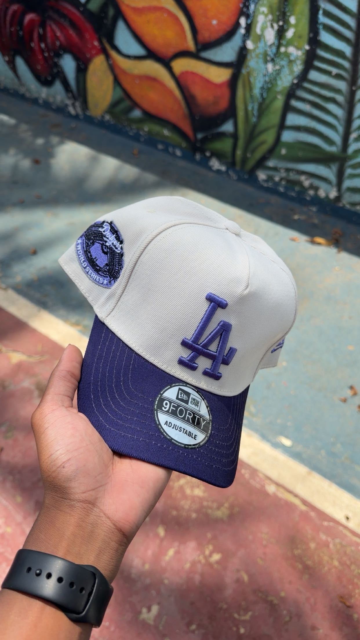 LA PURPLE CAP