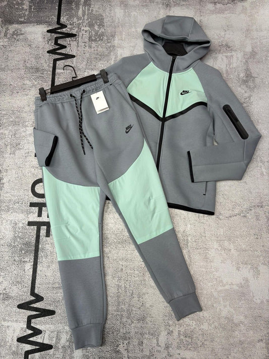 NIKE TECH GREEN/GREY
