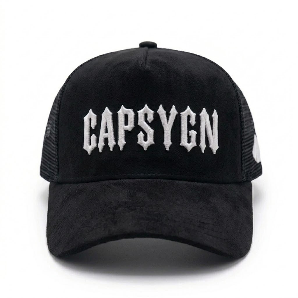CAPSYGN CAP BLACK